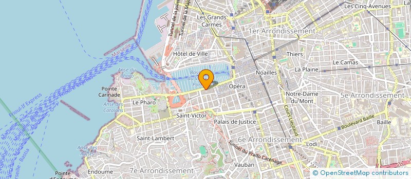localisation de l'entreprise G.I.E LA BONNE MER à MARSEILLE