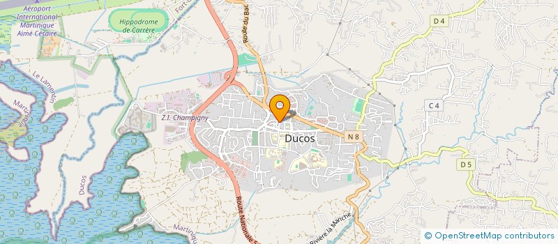 localisation de l'entreprise G.I.F GENERATION IMPACT FOOTBALL  DUCOS