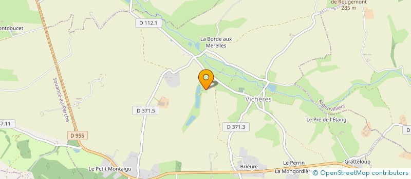localisation de l'entreprise G.I.M à VICHERES