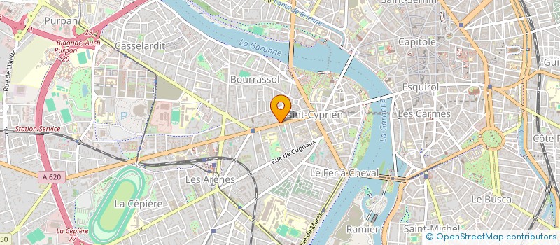 localisation de l'entreprise G.I.P ASSISTANCE à TOULOUSE
