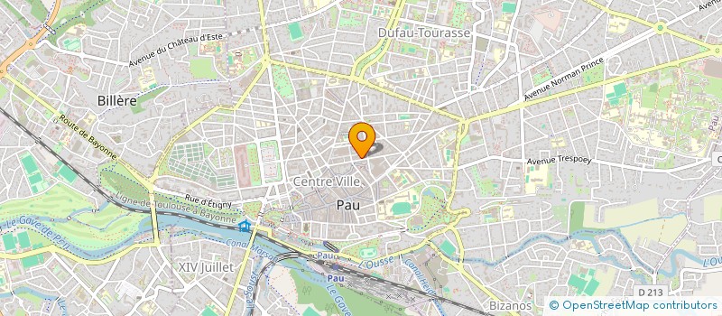 localisation de l'entreprise G.I.P GROUPEMENT D'INVESTISSEMENT PATRIMONIAL à PAU