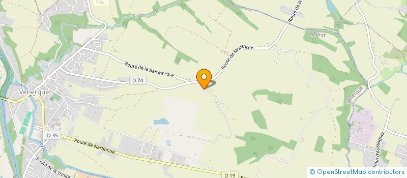 localisation de l'entreprise G IMMO à VENERQUE