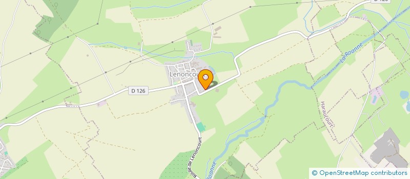 localisation de l'entreprise G IMMO  LENONCOURT