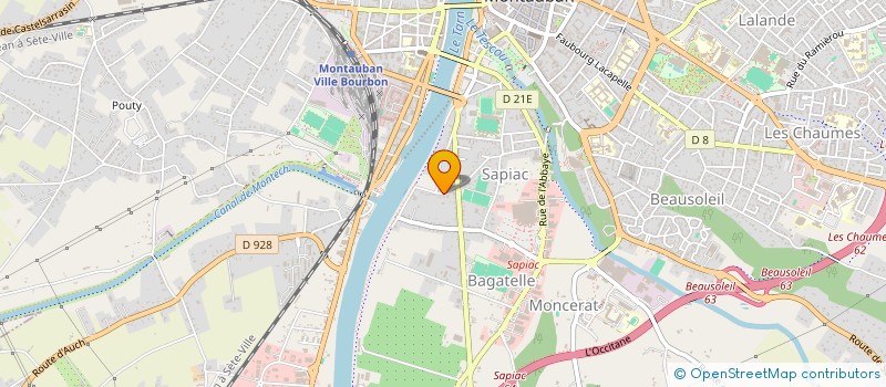 localisation de l'entreprise G-IMMO  MONTAUBAN