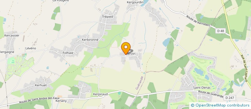 localisation de l'entreprise G IMMO  GUERANDE