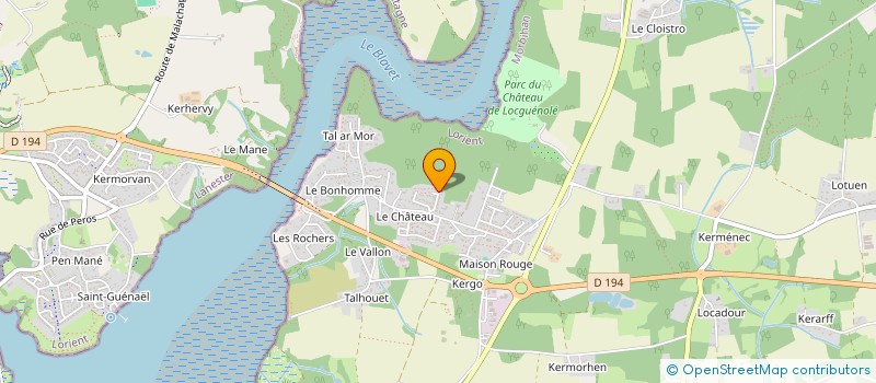 localisation de l'entreprise G.IMMO à KERVIGNAC