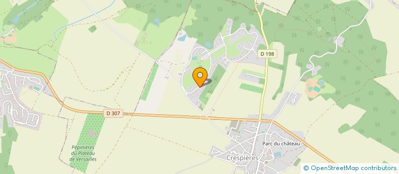 localisation de l'entreprise G IMMOBILIER  CRESPIERES