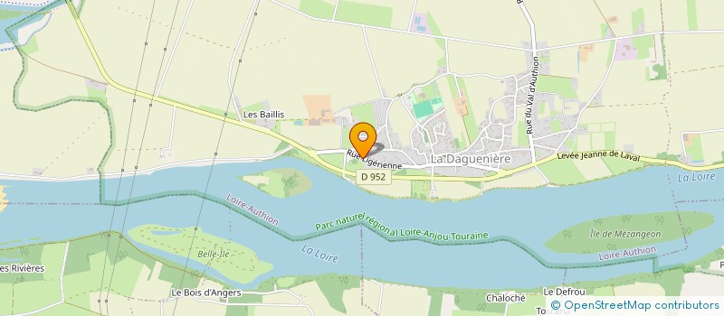 localisation de l'entreprise G.IMMOBILIER  LOIRE-AUTHION