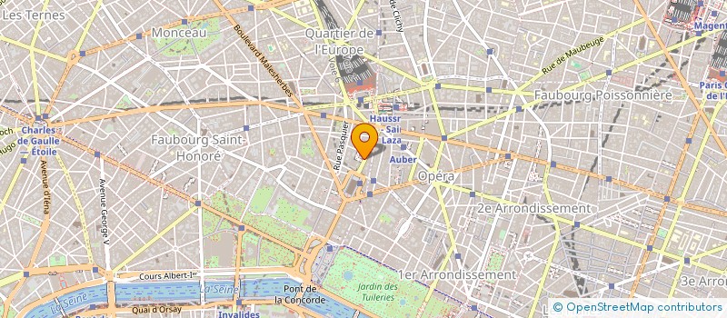localisation de l'entreprise G INVEST à PARIS