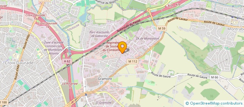 localisation de l'entreprise G-INVEST 81  L'UNION