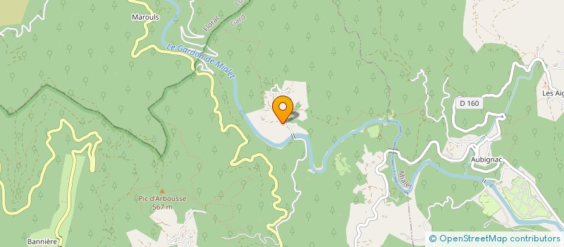 localisation de l'entreprise G & J  SAINT-JEAN-DU-GARD