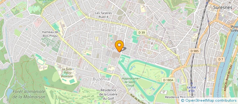 localisation de l'entreprise G.J.A à RUEIL-MALMAISON