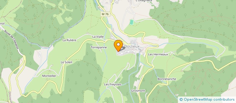 localisation de l'entreprise G.J.E.A  DOIZIEUX