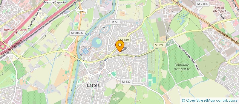 localisation de l'entreprise G-J-H à LATTES