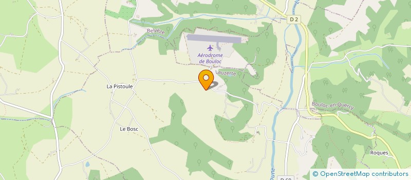 localisation de l'entreprise G J IMMO  LAUZERTE