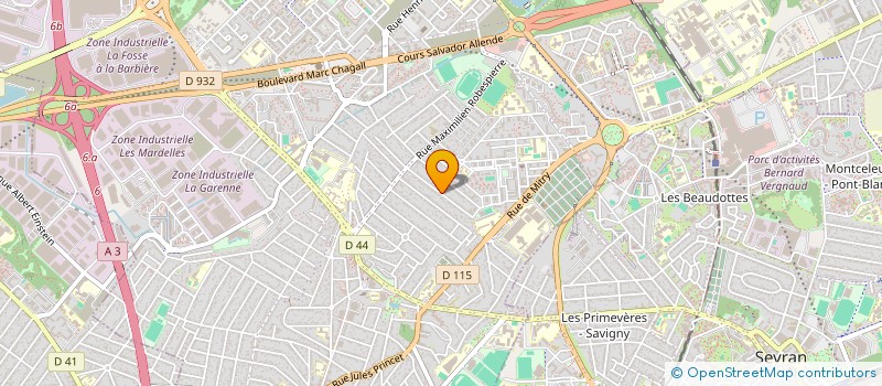 localisation de l'entreprise G.J.M. SERVICE NET à AULNAY-SOUS-BOIS