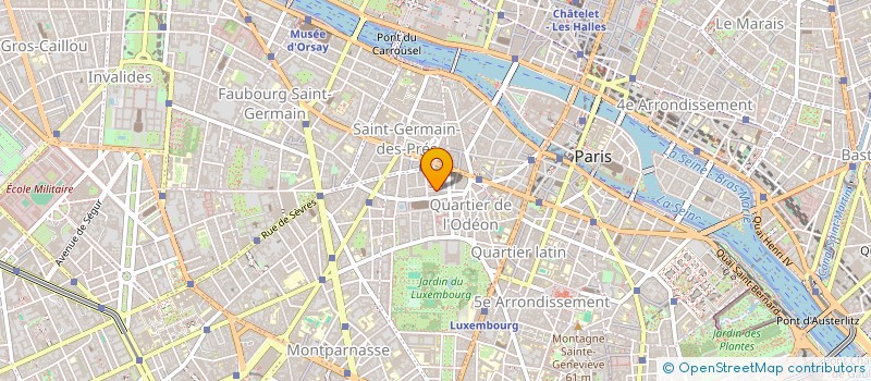 localisation de l'entreprise G&JD HOLDING  PARIS