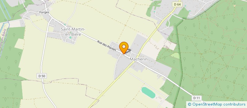 localisation de l'entreprise G JUMPING à SAINT-MARTIN-EN-BIERE