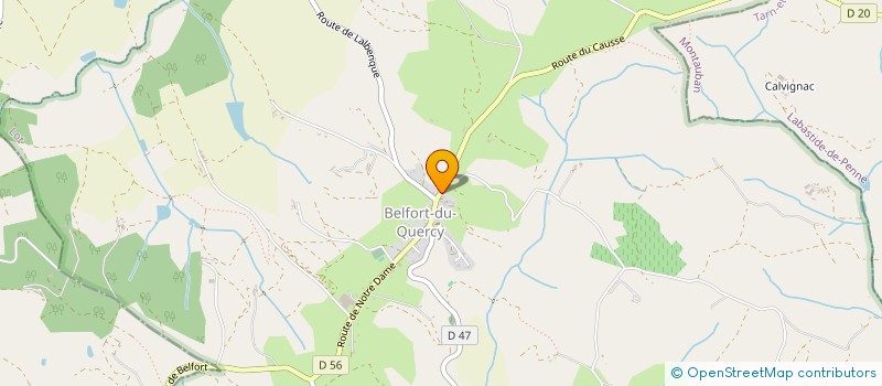 localisation de l'entreprise G.K.  ESCAMPS