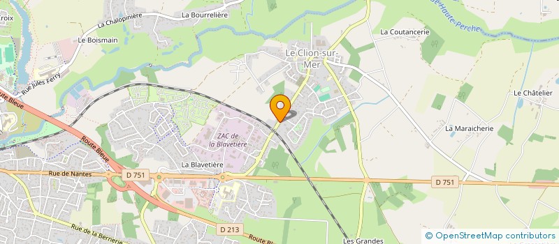 localisation de l'entreprise G.K.ATLANTIQUE  PORNIC