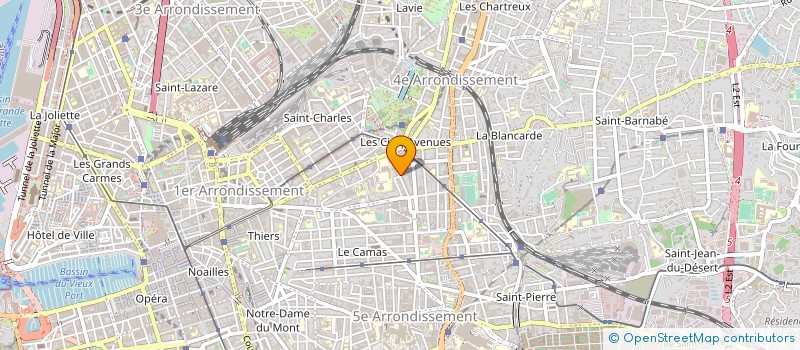 localisation de l'entreprise G.K. CONSEIL à MARSEILLE