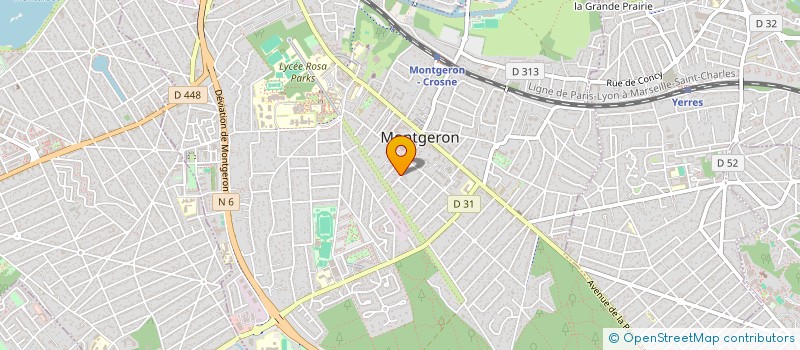 localisation de l'entreprise G&K EXPLOITATION à MONTGERON