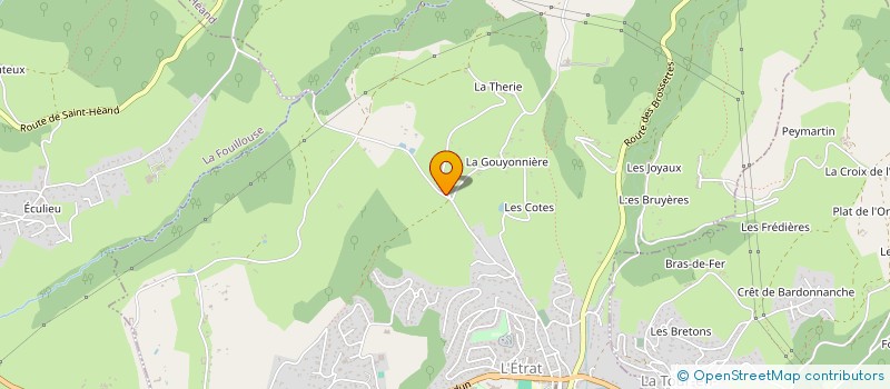 localisation de l'entreprise G K G  L'ETRAT