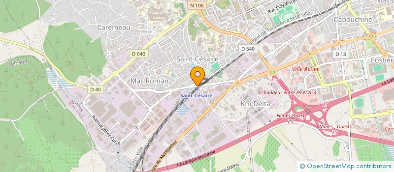 localisation de l'entreprise G-KNS  NIMES