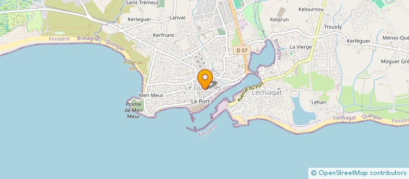 localisation de l'entreprise G.KONCEPTION  GUILVINEC