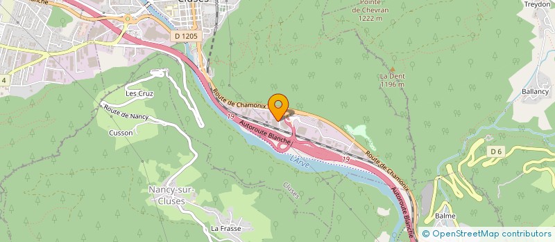 localisation de l'entreprise G L 2  CLUSES