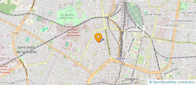 localisation de l'entreprise G.L.3.M  ORLEANS