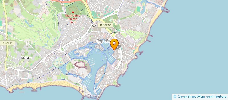 localisation de l'entreprise G.L.  AGDE
