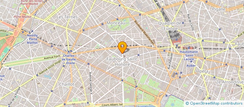 localisation de l'entreprise G.L.A.  PARIS