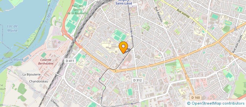localisation de l'entreprise G.L.A.R.D.E à ANGERS