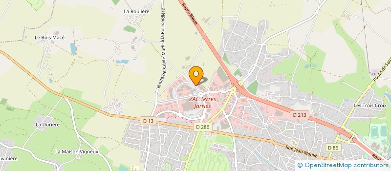 localisation de l'entreprise G.L. BURO à PORNIC