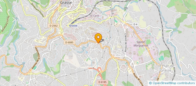localisation de l'entreprise G.L.C à GRASSE