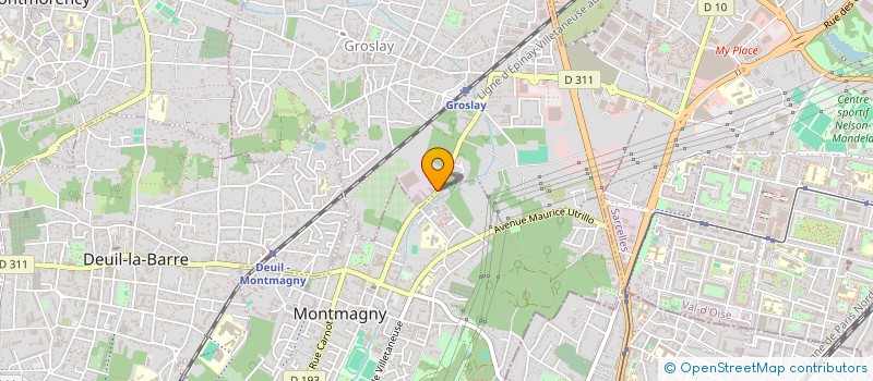 localisation de l'entreprise G.L.C.  GROSLAY