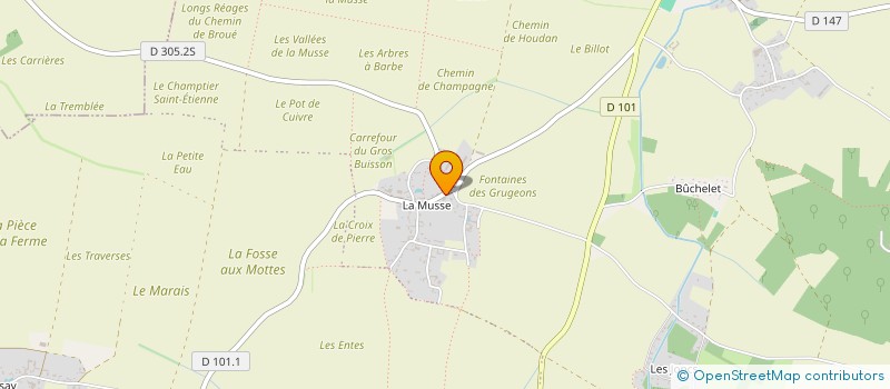 localisation de l'entreprise G.L.C. DEVELOPPEMENT à BOUTIGNY-PROUAIS