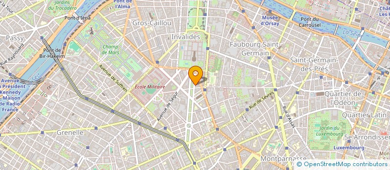 localisation de l'entreprise G.L. HOLDING  PARIS