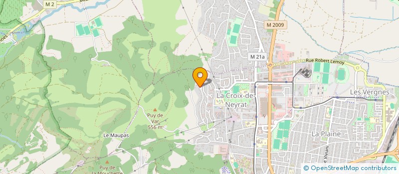 localisation de l'entreprise G.L.M.  PERIGNAT-LES-SARLIEVE