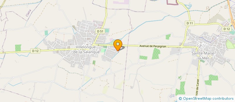 localisation de l'entreprise G.L.M INVESTISSEMENT  VILLELONGUE-DE-LA-SALANQUE