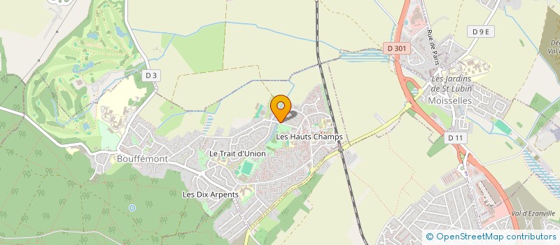 localisation de l'entreprise G.L.S RENOV  BOUFFEMONT