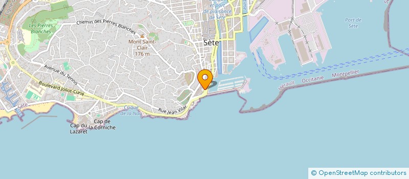 localisation de l'entreprise G L T  SETE