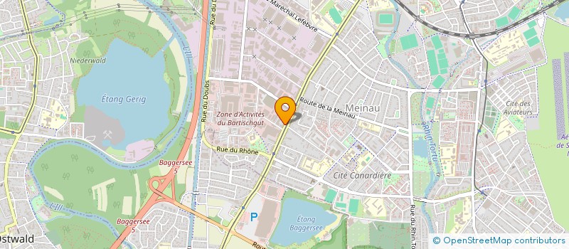 localisation de l'entreprise G LA DALLE MEINAU  STRASBOURG