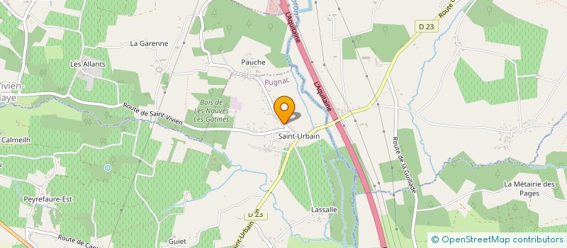 localisation de l'entreprise G. LACASAESPANA  PUGNAC