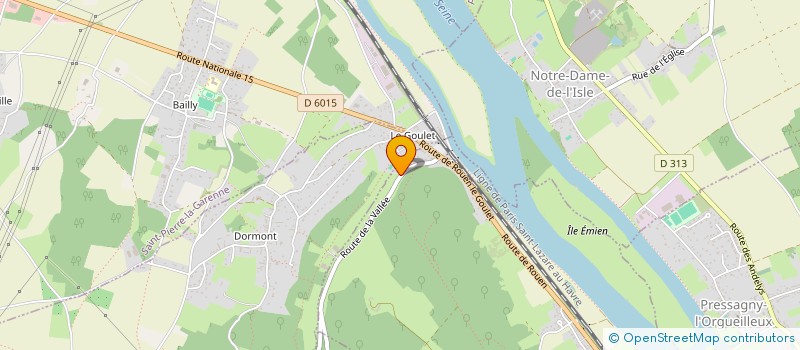 localisation de l'entreprise G.LAS'SOLUTIONS  LA CHAPELLE-LONGUEVILLE