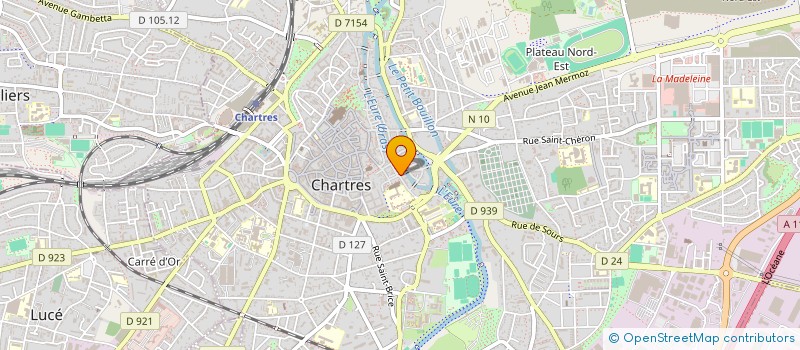 localisation de l'entreprise G. LIGER ET C. LIGER à CHARTRES
