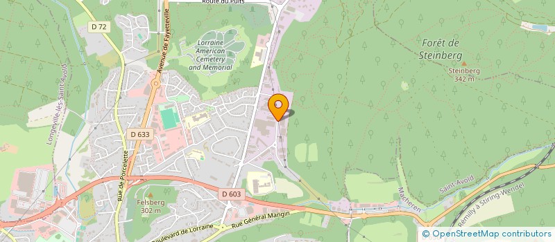 localisation de l'entreprise G LOC  SAINT-AVOLD