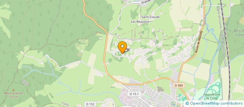 localisation de l'entreprise G LOC RENTAL  CLUNY