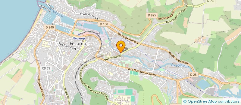 localisation de l'entreprise G LOISEL à FECAMP
